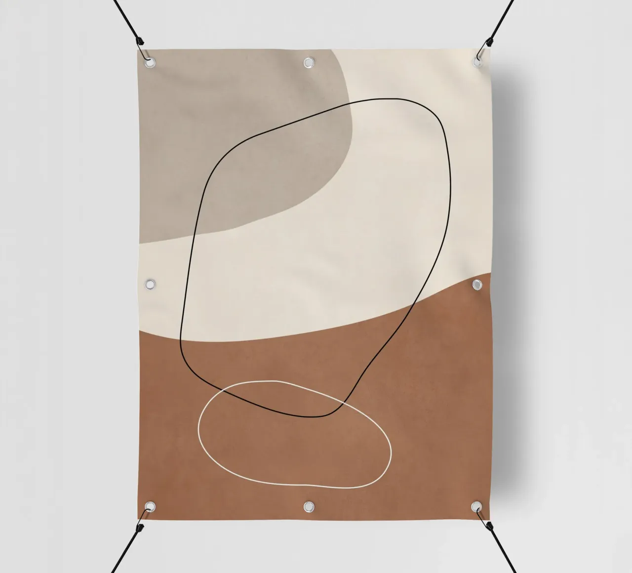 Silenzio organico telo in pvc da LeaDArt