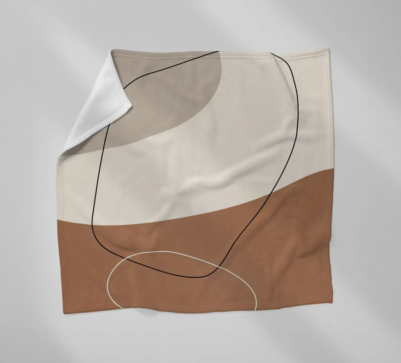 Silenzio organico coperta in pile da LeaDArt