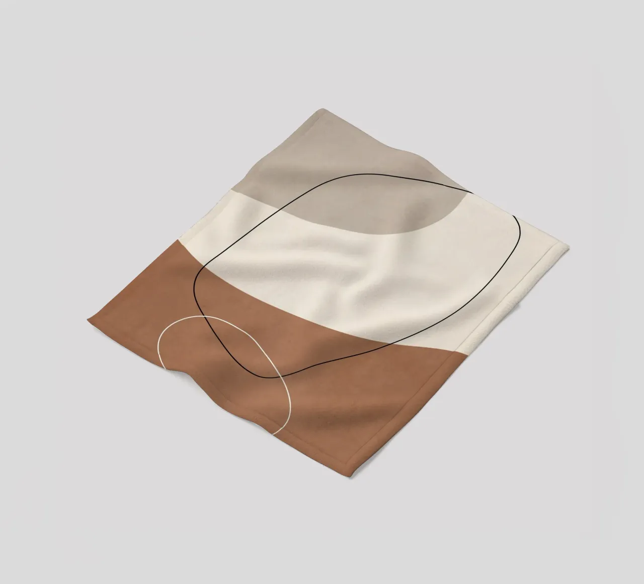 Silenzio organico coperta in pile da LeaDArt