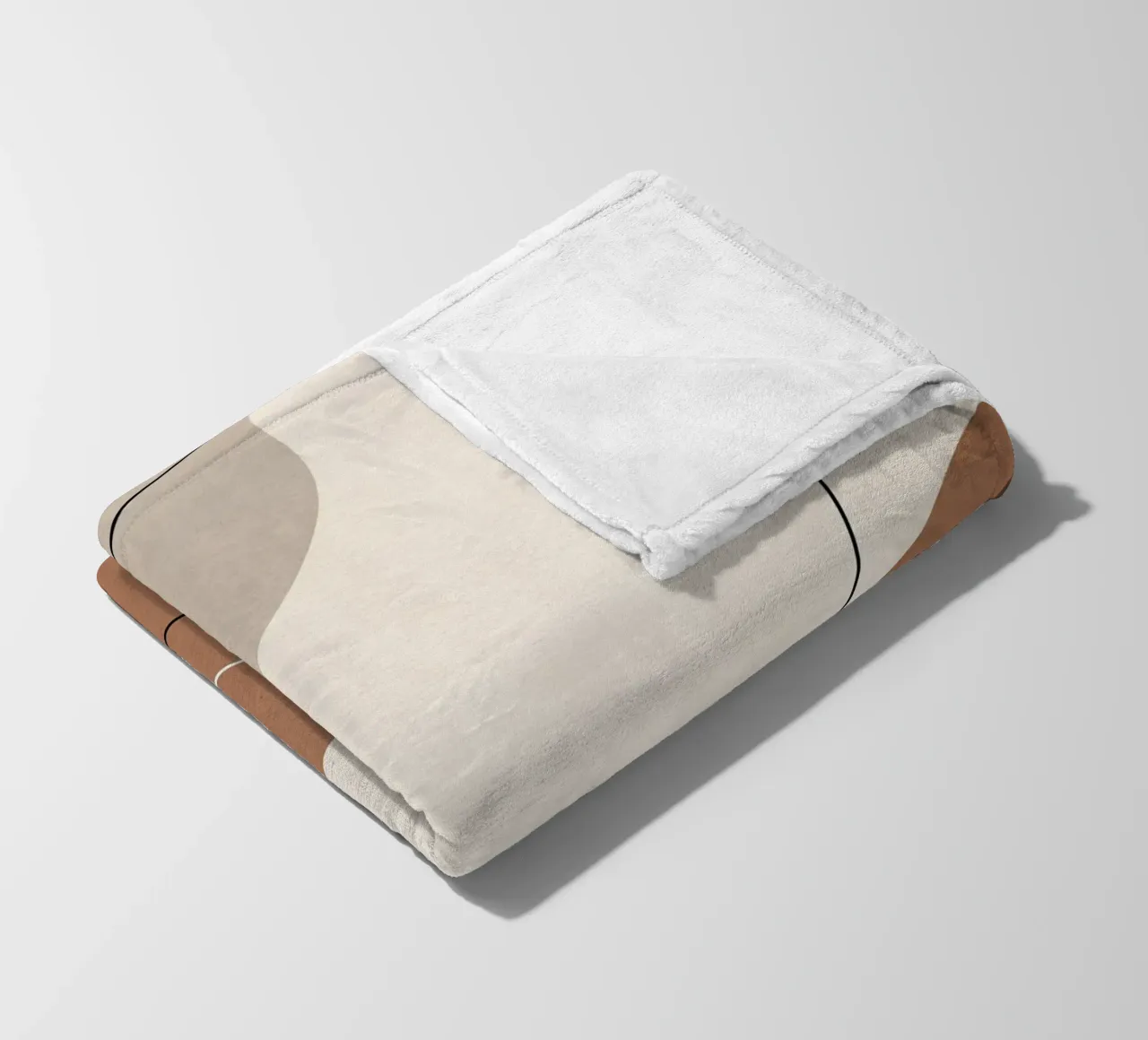 Silenzio organico coperta in pile da LeaDArt