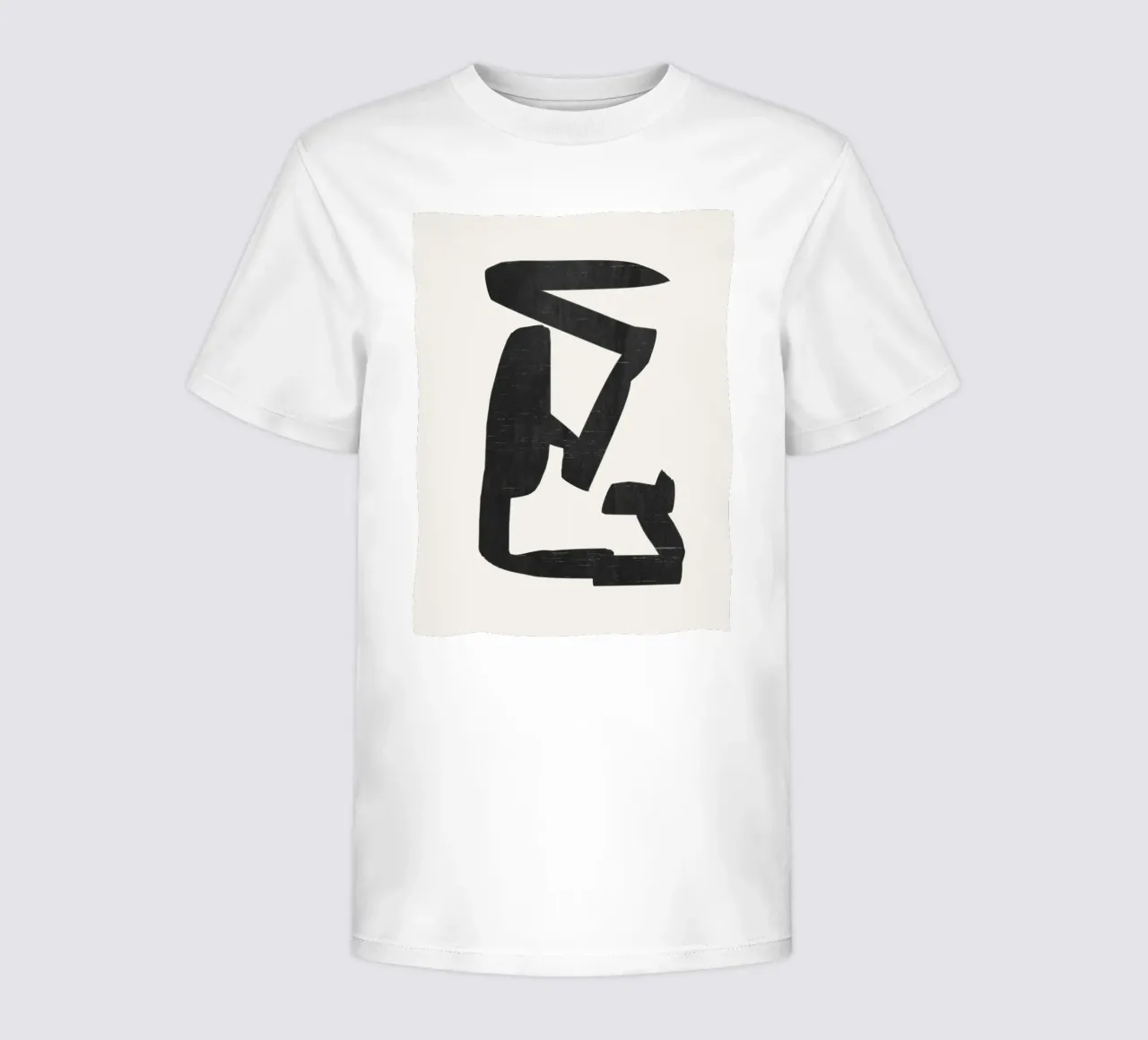 Black Form kids t-shirt by LeaDArt