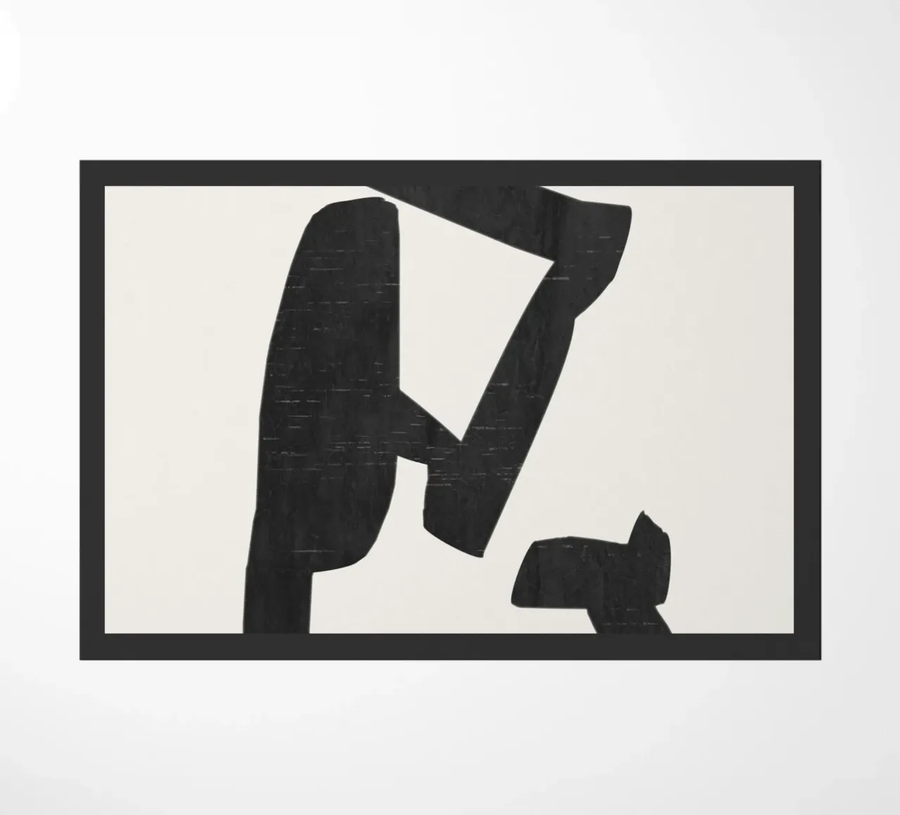 Forma nera zerbino da LeaDArt