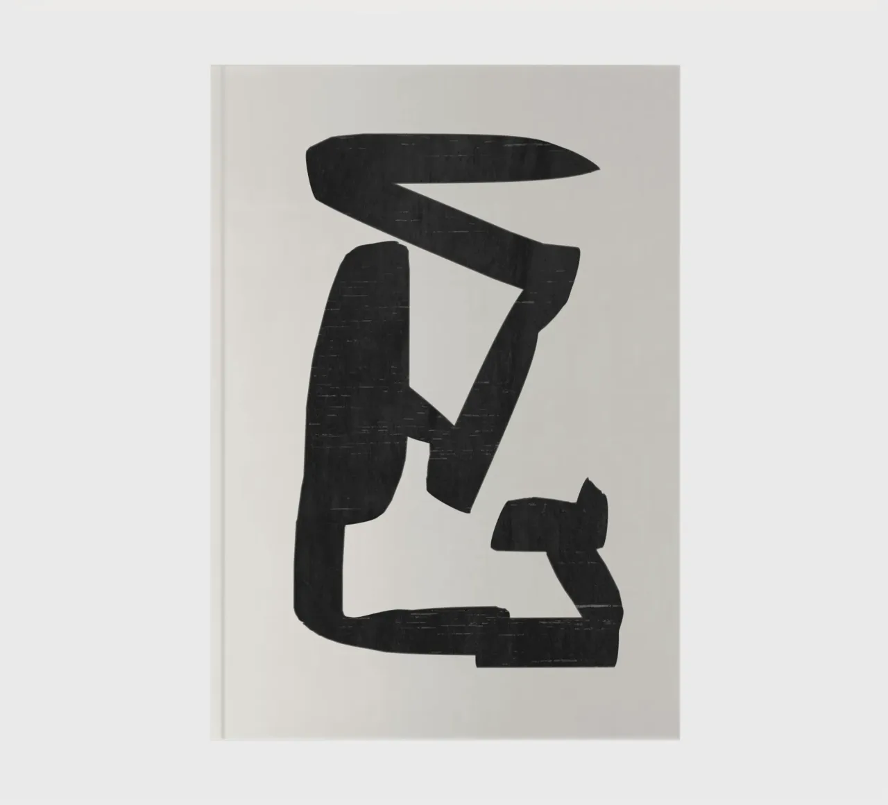 Black Form notebook by LeaDArt