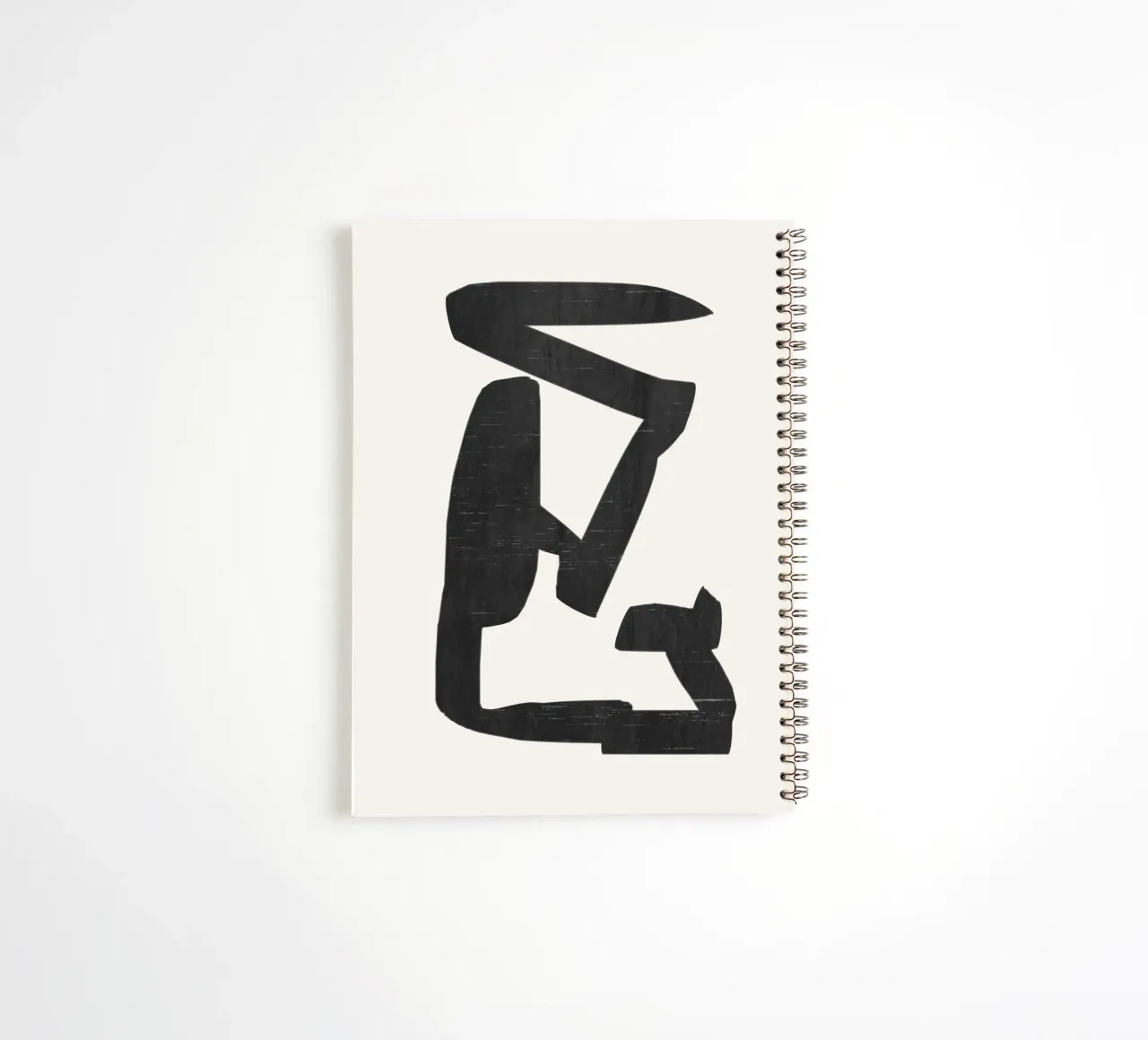 Forma nera diario ad anelli da LeaDArt