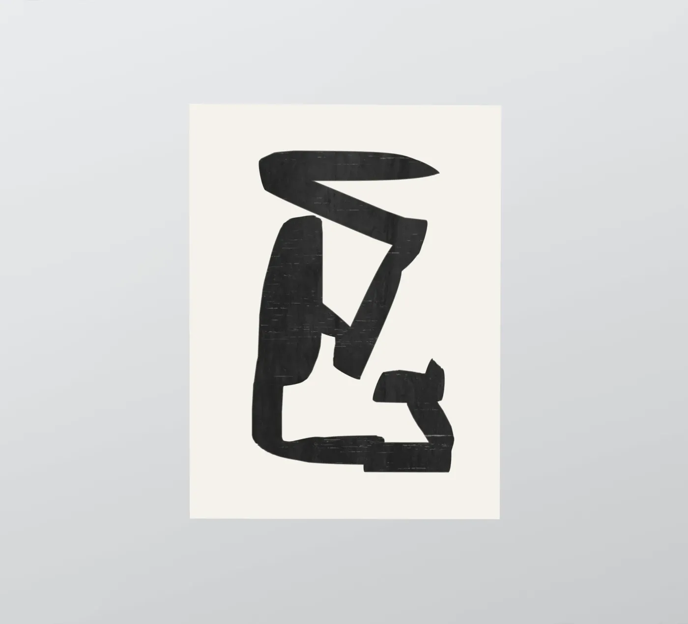 Black Form sticker by LeaDArt