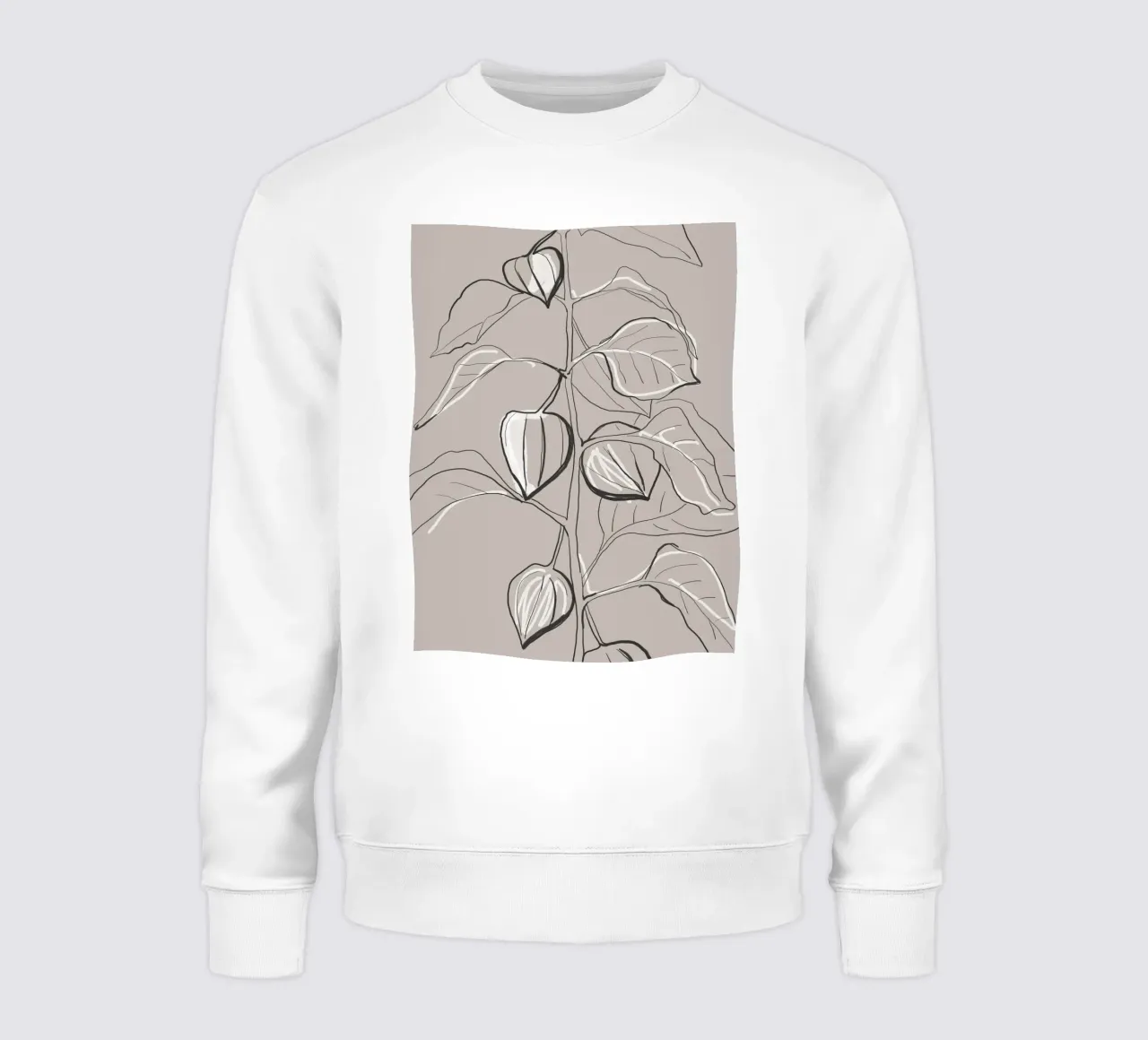 Calma botanica felpa da LeaDArt