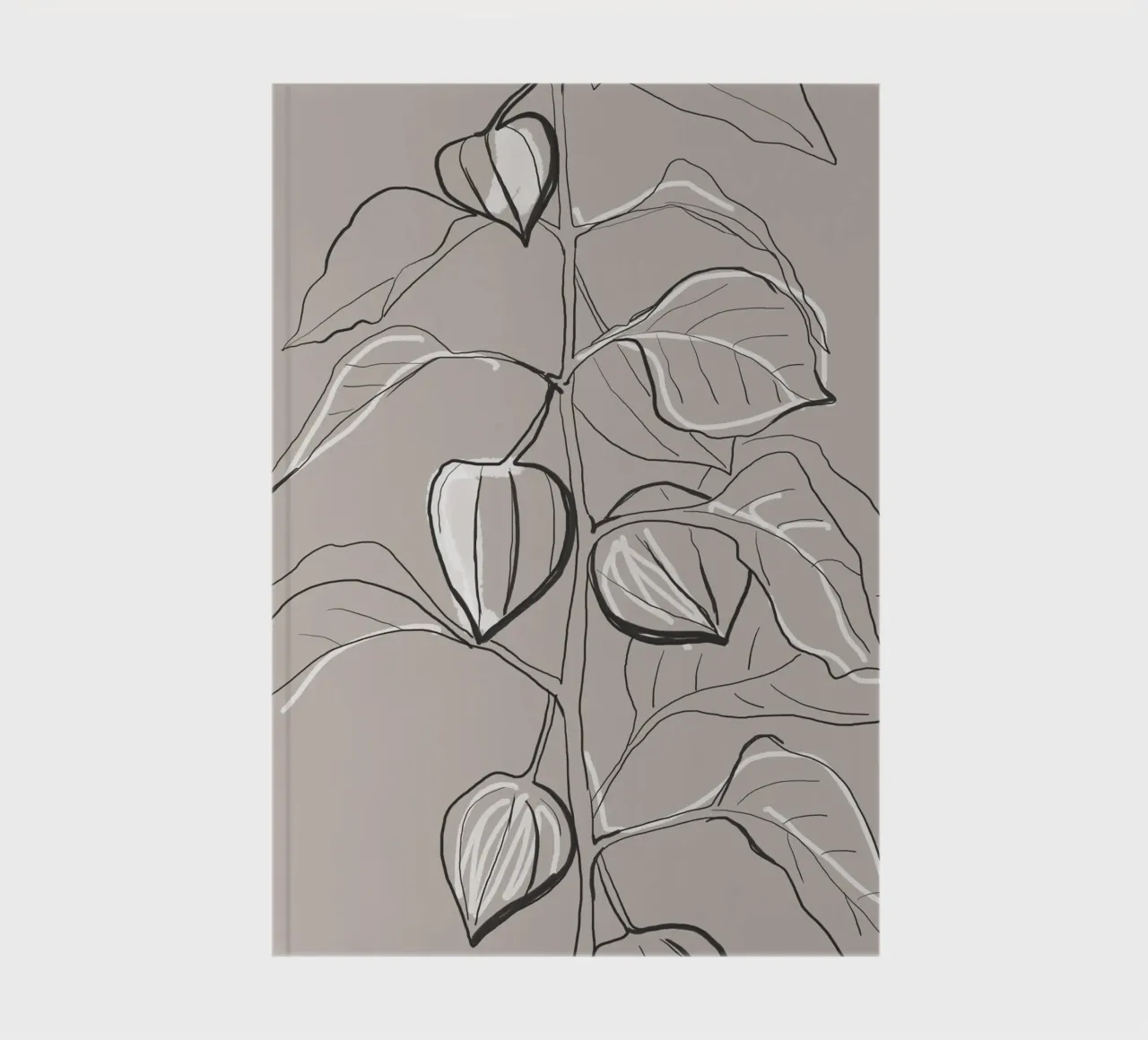Botanic Calm notebook by LeaDArt