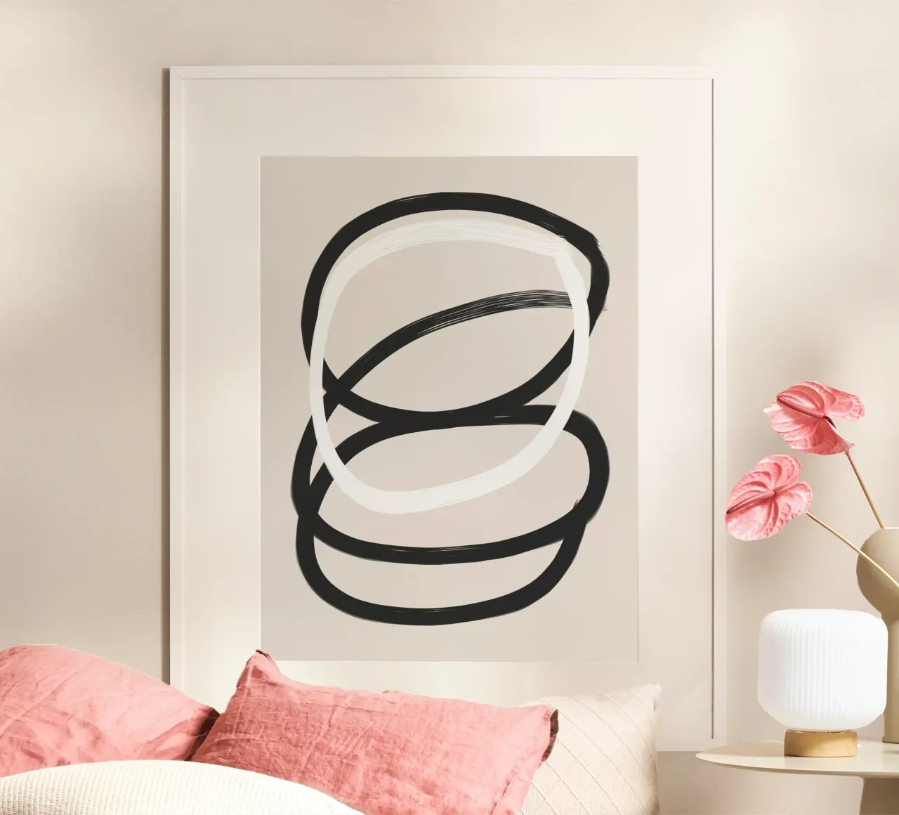 Equilibrio impilato poster da LeaDArt