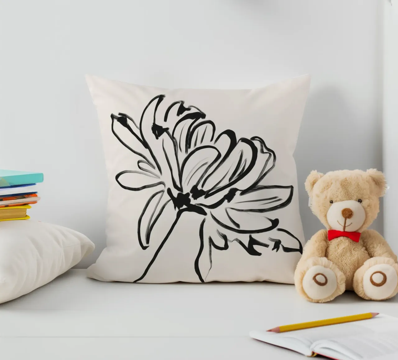 Fiore gentile cuscino da LeaDArt