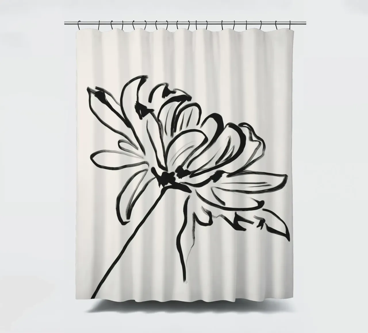 Fiore gentile tenda da doccia da LeaDArt