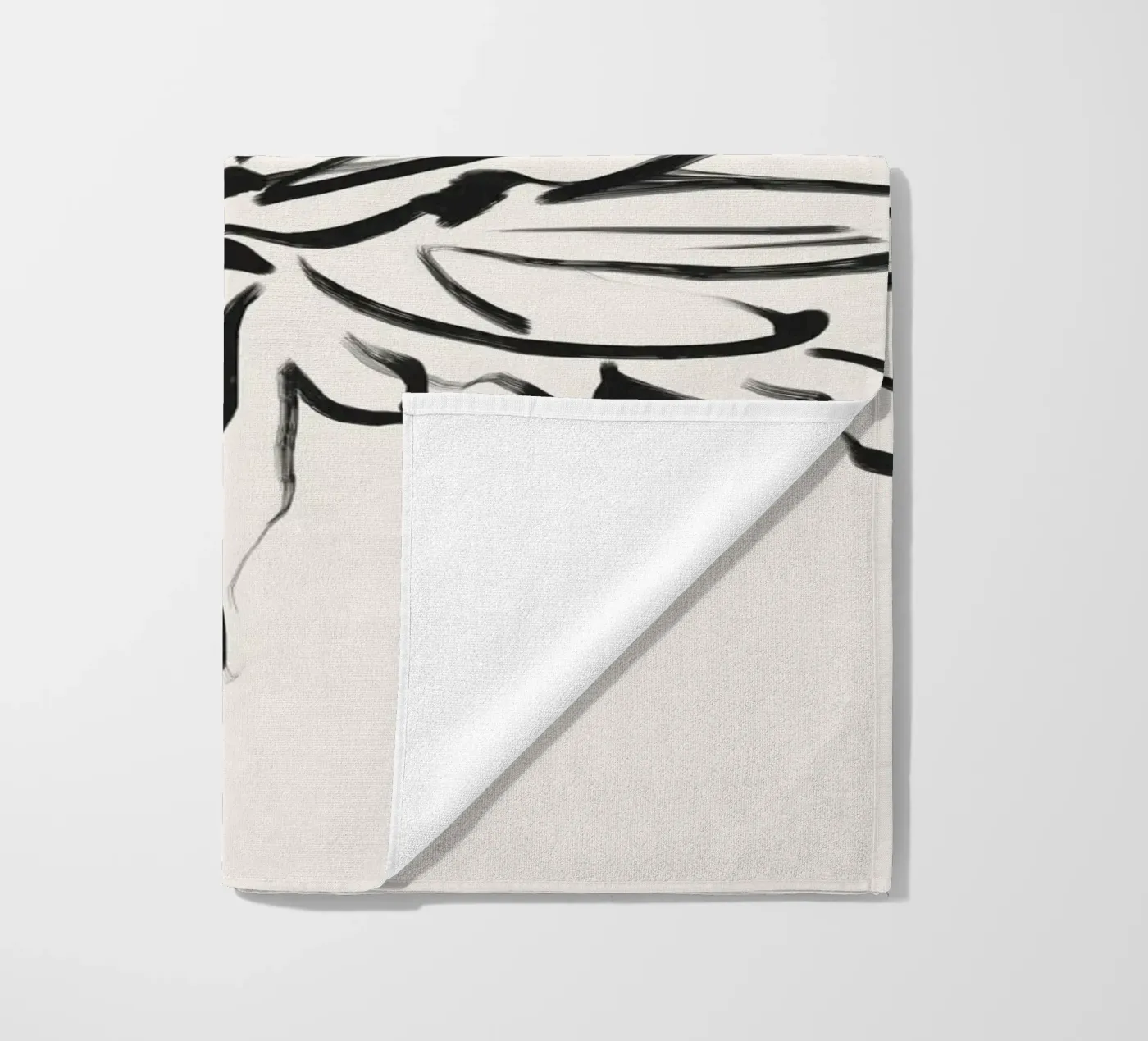 Fiore gentile telo mare da LeaDArt