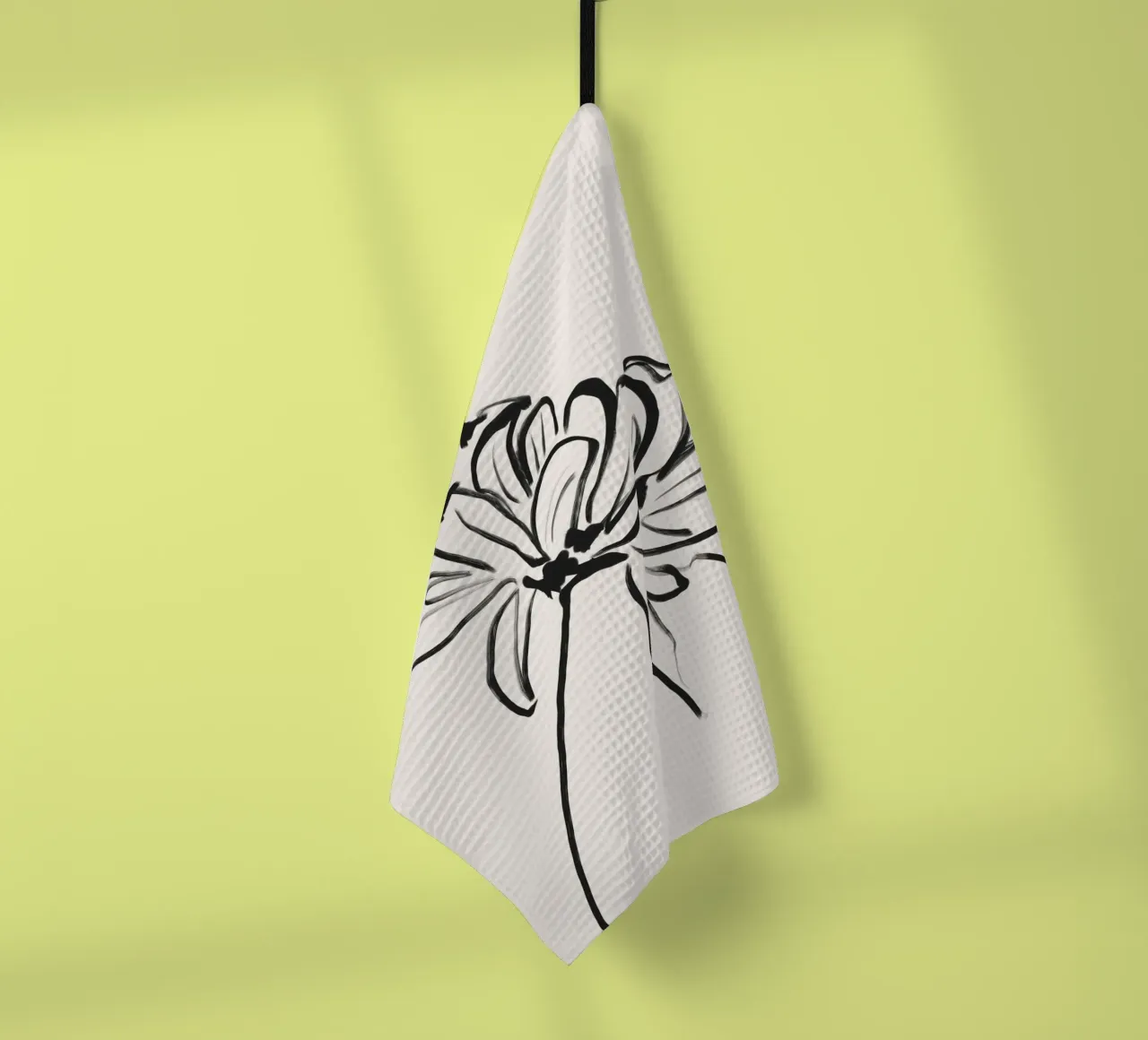 Fiore gentile canovaccio da cucina da LeaDArt