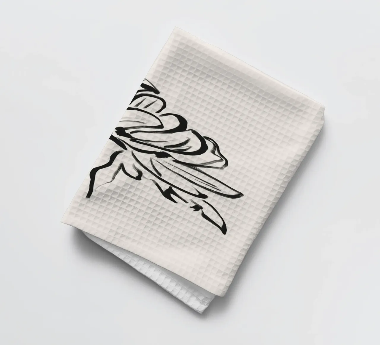 Fleur douce torchon de LeaDArt