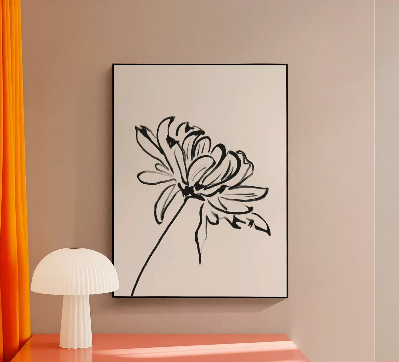 Gentle Flower plexiglas de LeaDArt