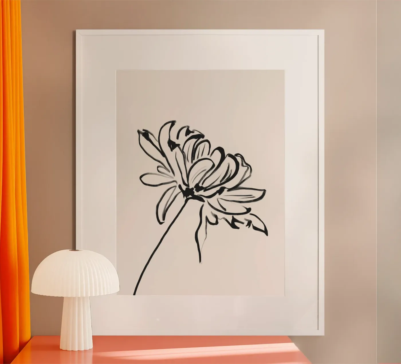 Fiore gentile poster da LeaDArt