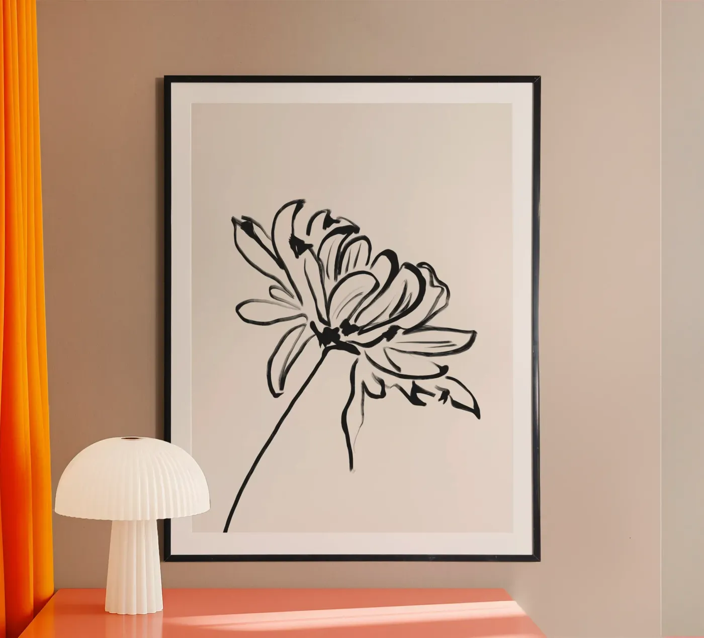 Fiore gentile poster da LeaDArt