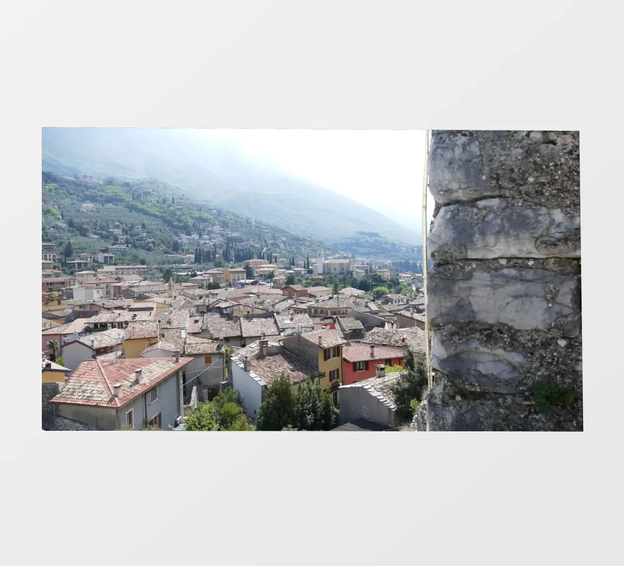 View of Malcesine (Lake Garda) pvc cover by Alexandra Joseph Fotomomente
