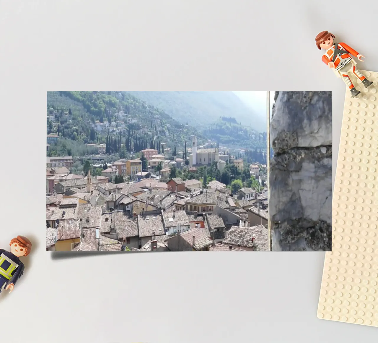 Vue sur Malcesine (Lac de Garde) planche autocollant de Alexandra Joseph Fotomomente