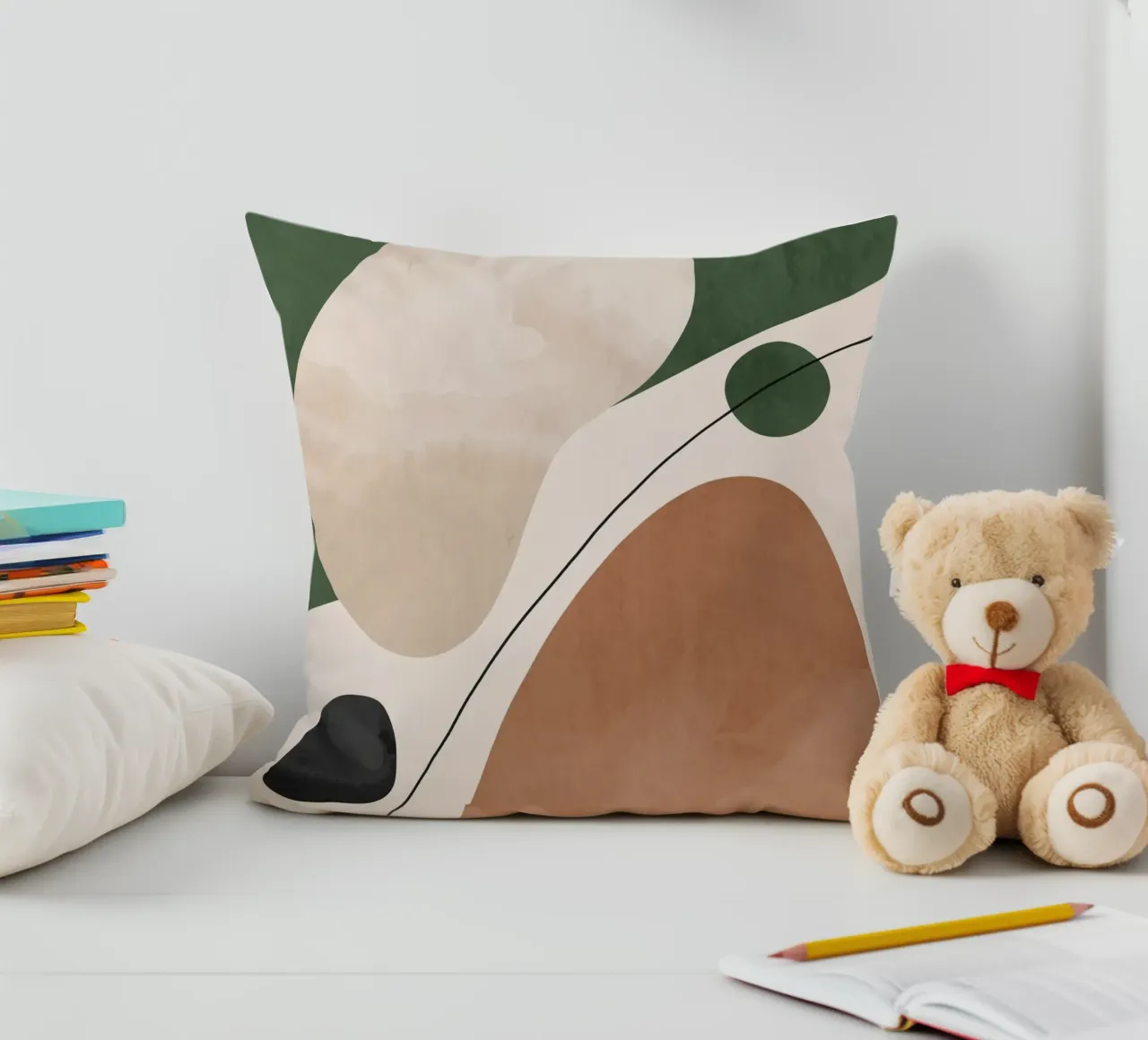 Forme astratte moderne cuscino da LeaDArt