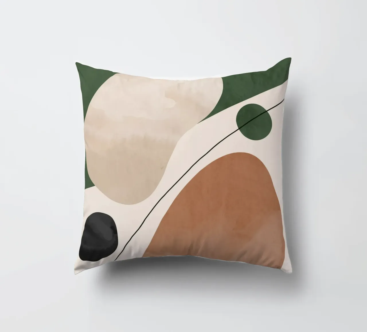Forme astratte moderne cuscino da LeaDArt