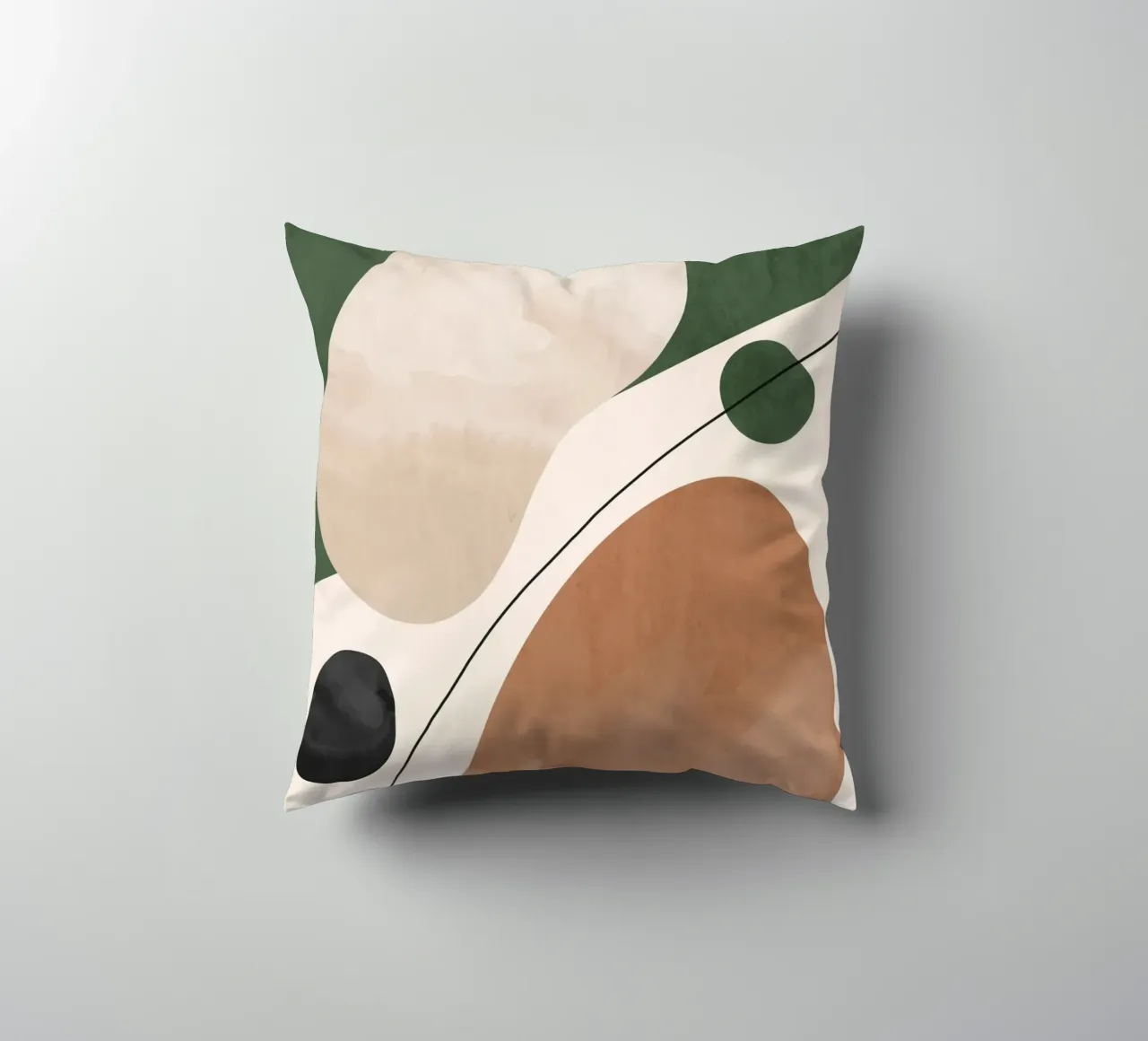 Forme astratte moderne cuscino da LeaDArt