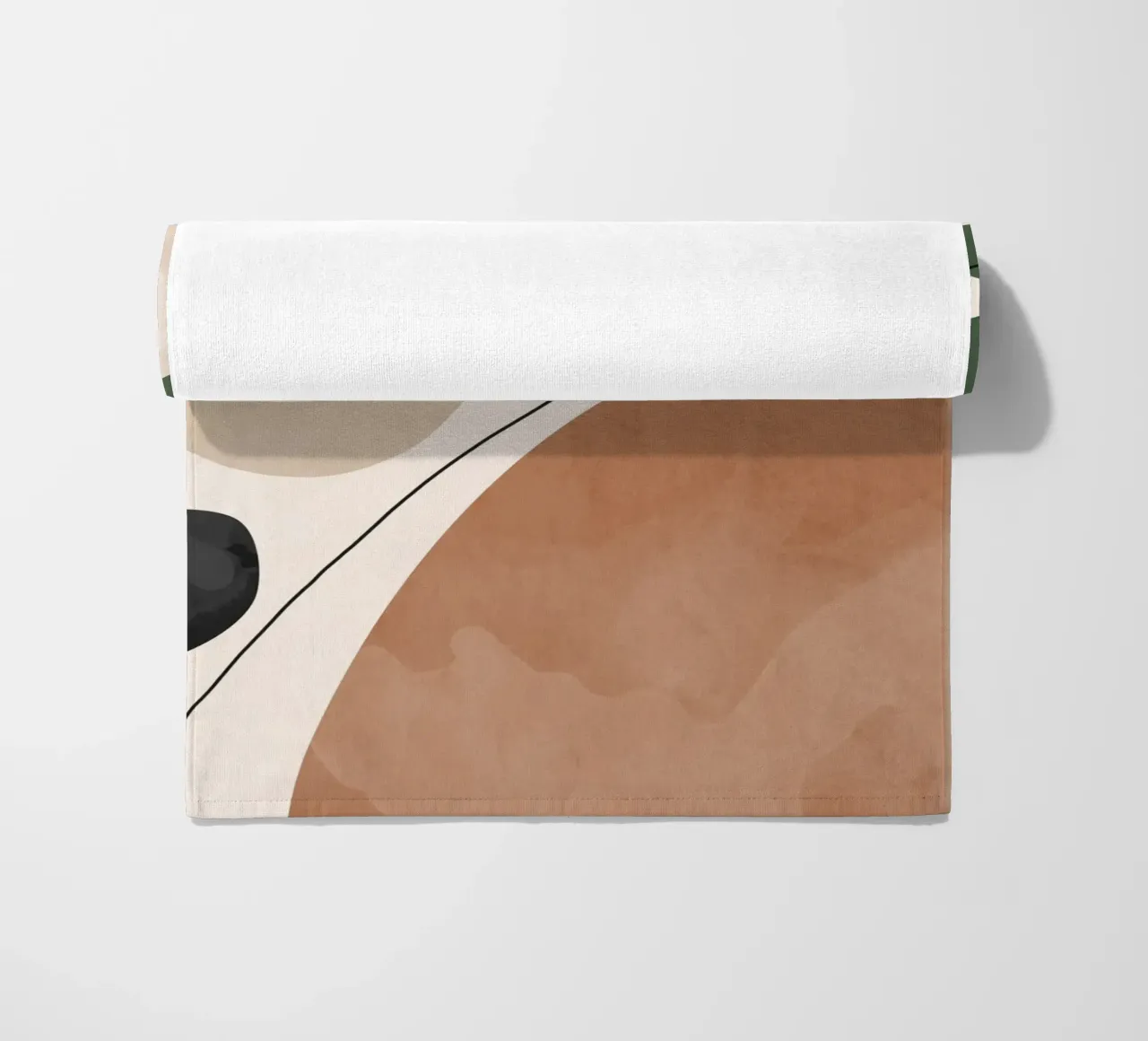 Forme astratte moderne telo mare da LeaDArt