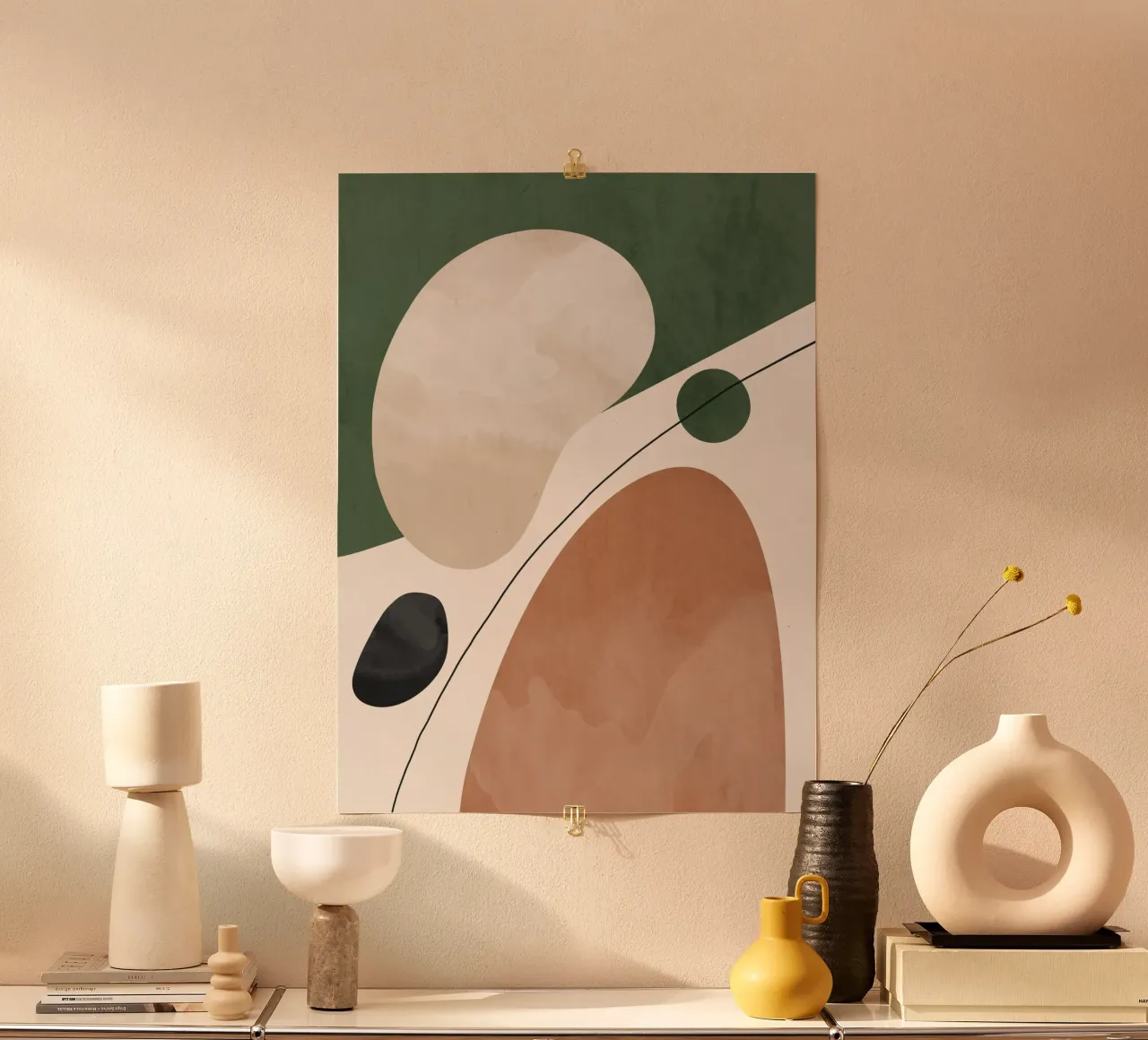 Forme astratte moderne carta hahnemühle da LeaDArt