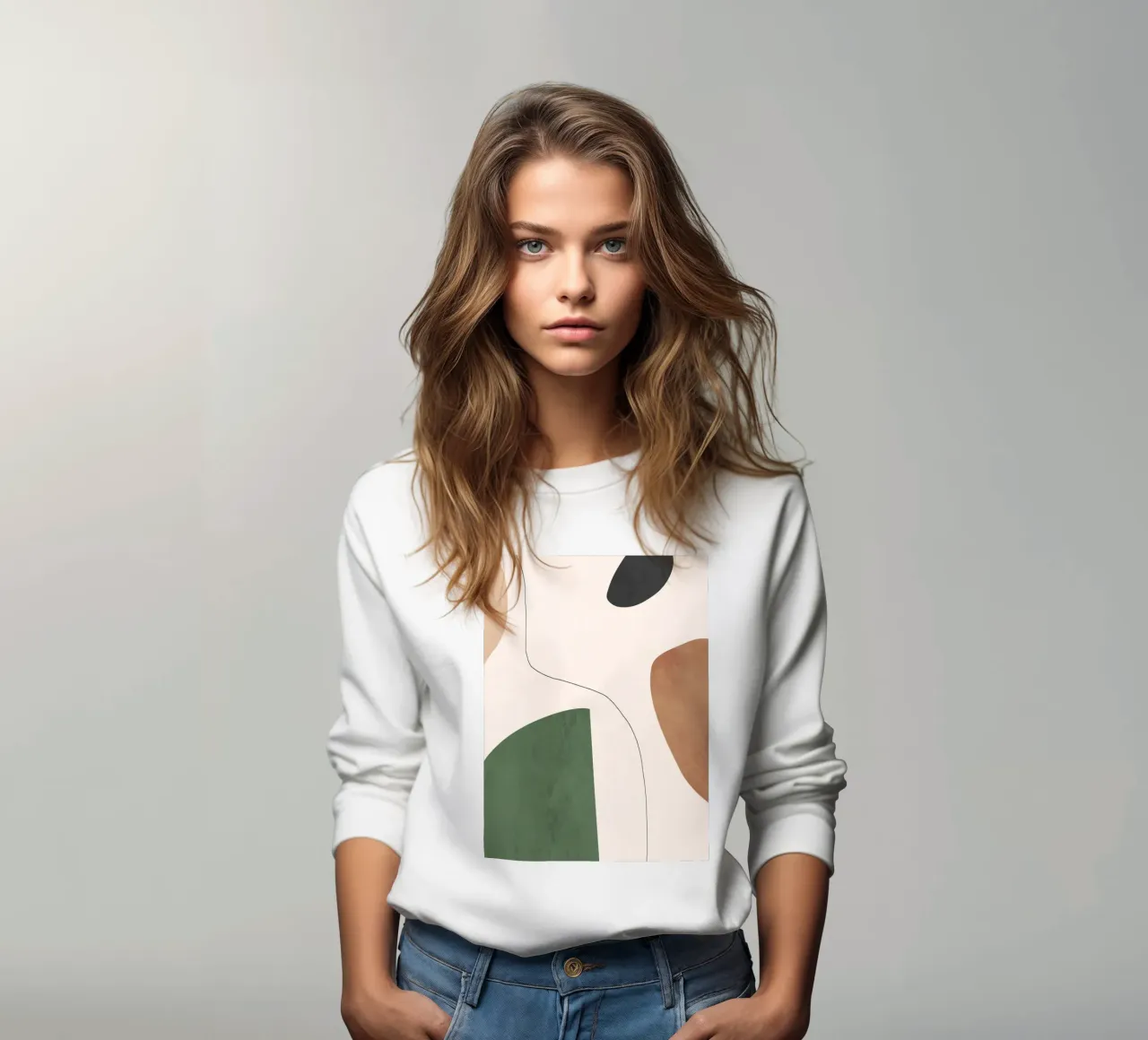 Forme astratte minimali felpa da LeaDArt