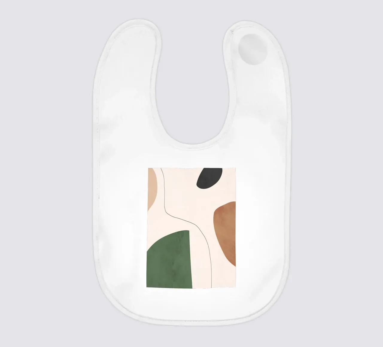 Forme astratte minimali bavaglino da LeaDArt