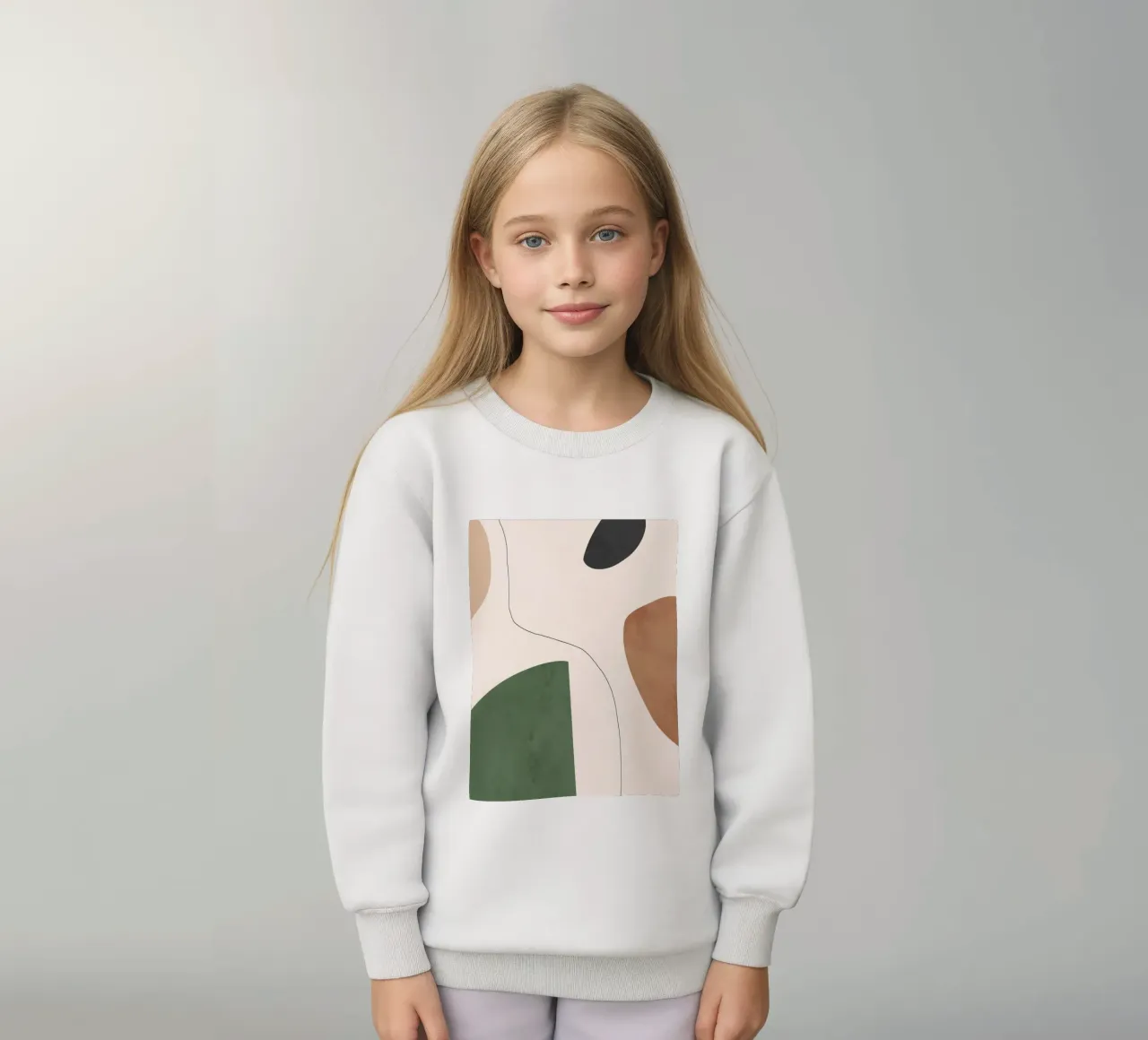 Forme astratte minimali felpa bambino da LeaDArt