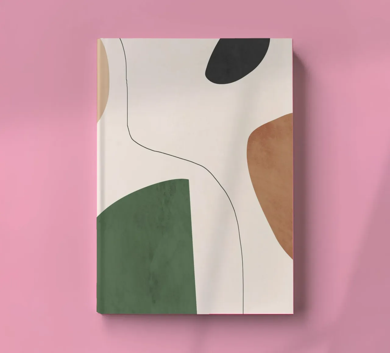 Minimal Abstract Shapes notebook by LeaDArt