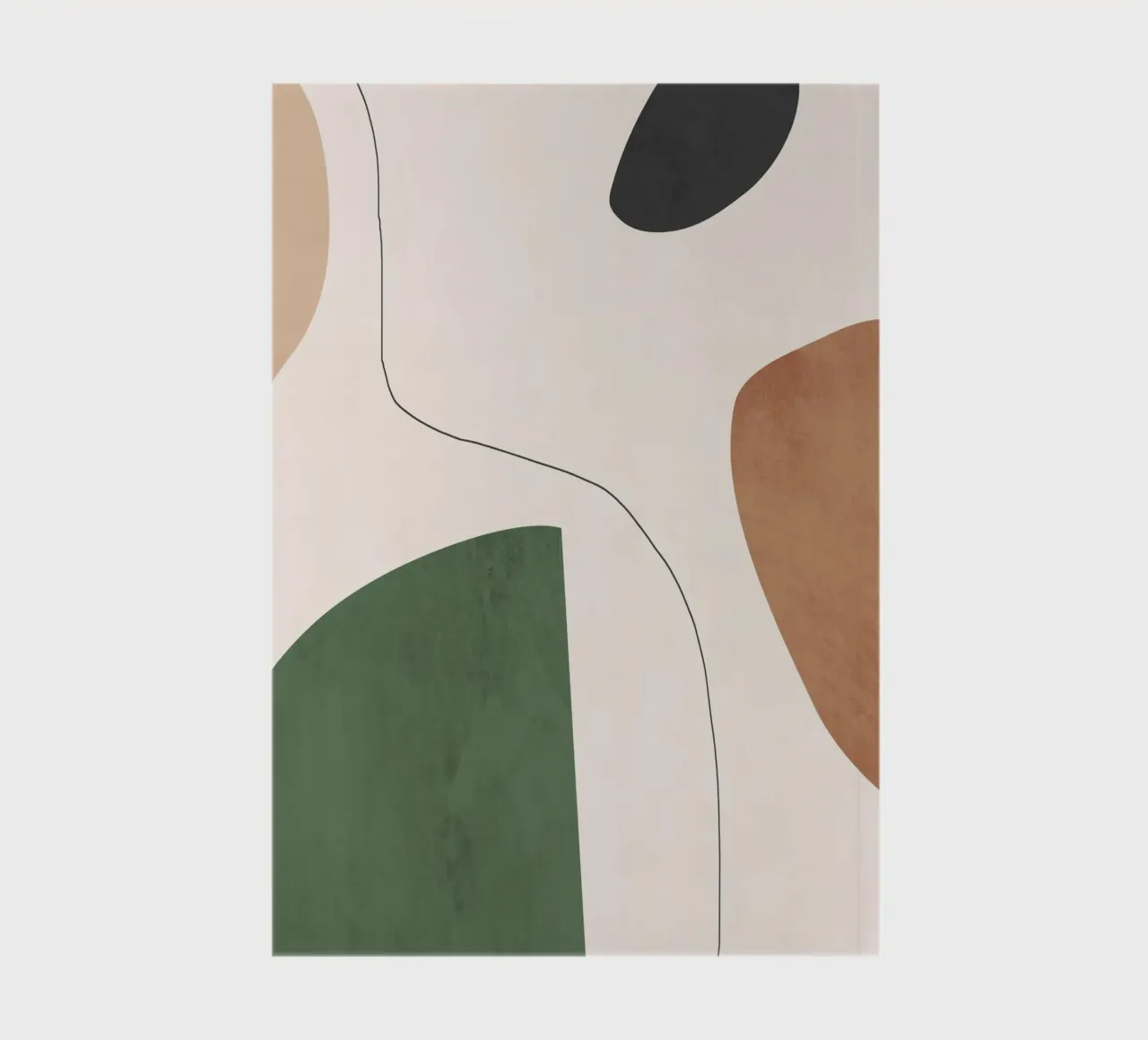 Minimal Abstract Shapes notebook by LeaDArt