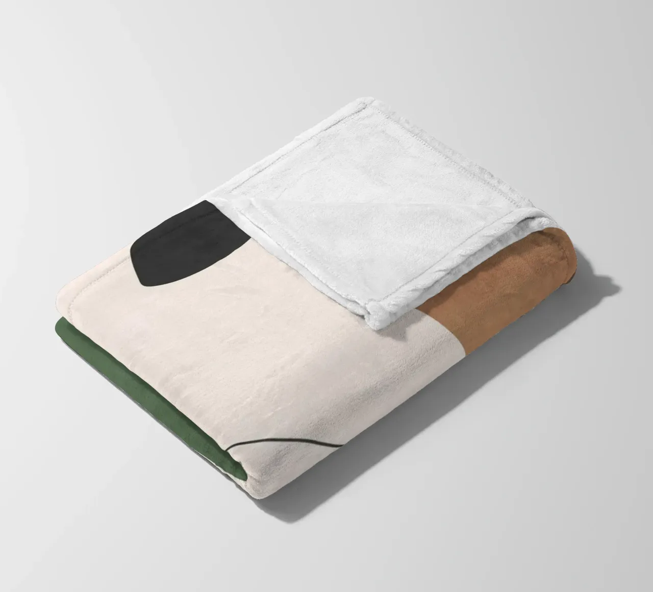 Forme astratte minimali coperta in pile da LeaDArt