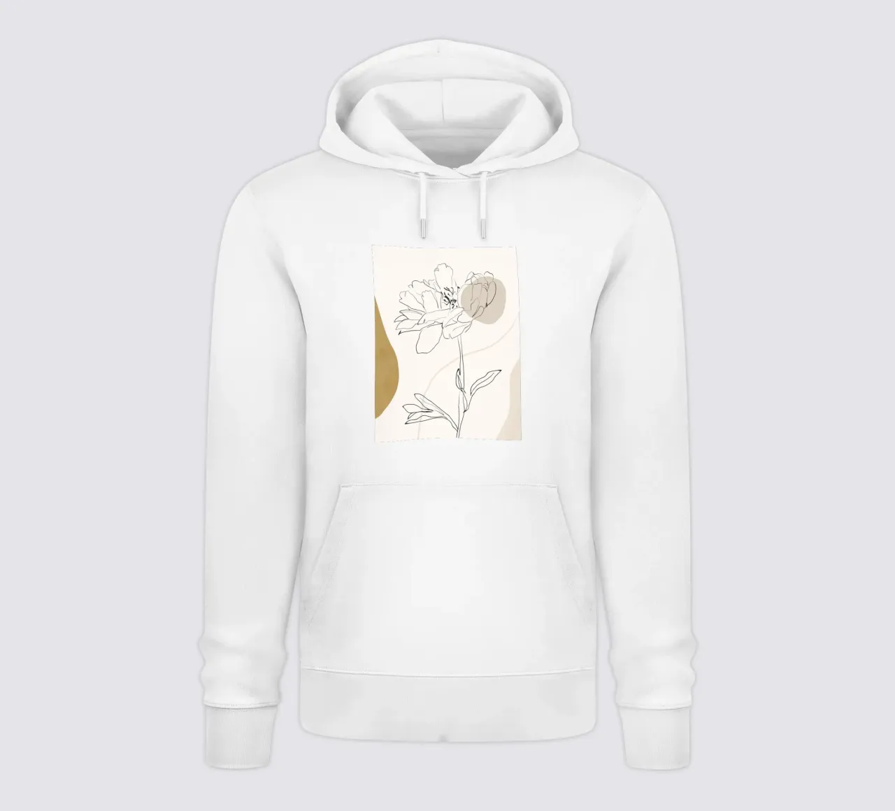 Boho botanico felpa con cappuccio da LeaDArt