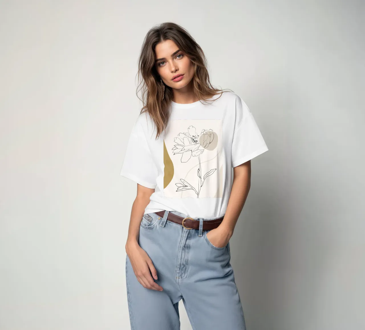 Boho Botanisch T-Shirt von LeaDArt