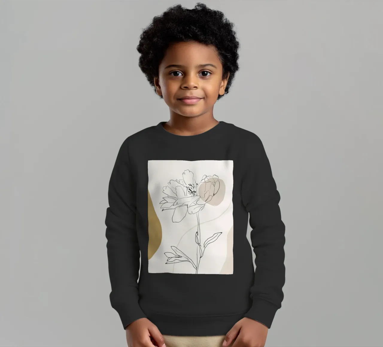 Boho botanico felpa bambino da LeaDArt