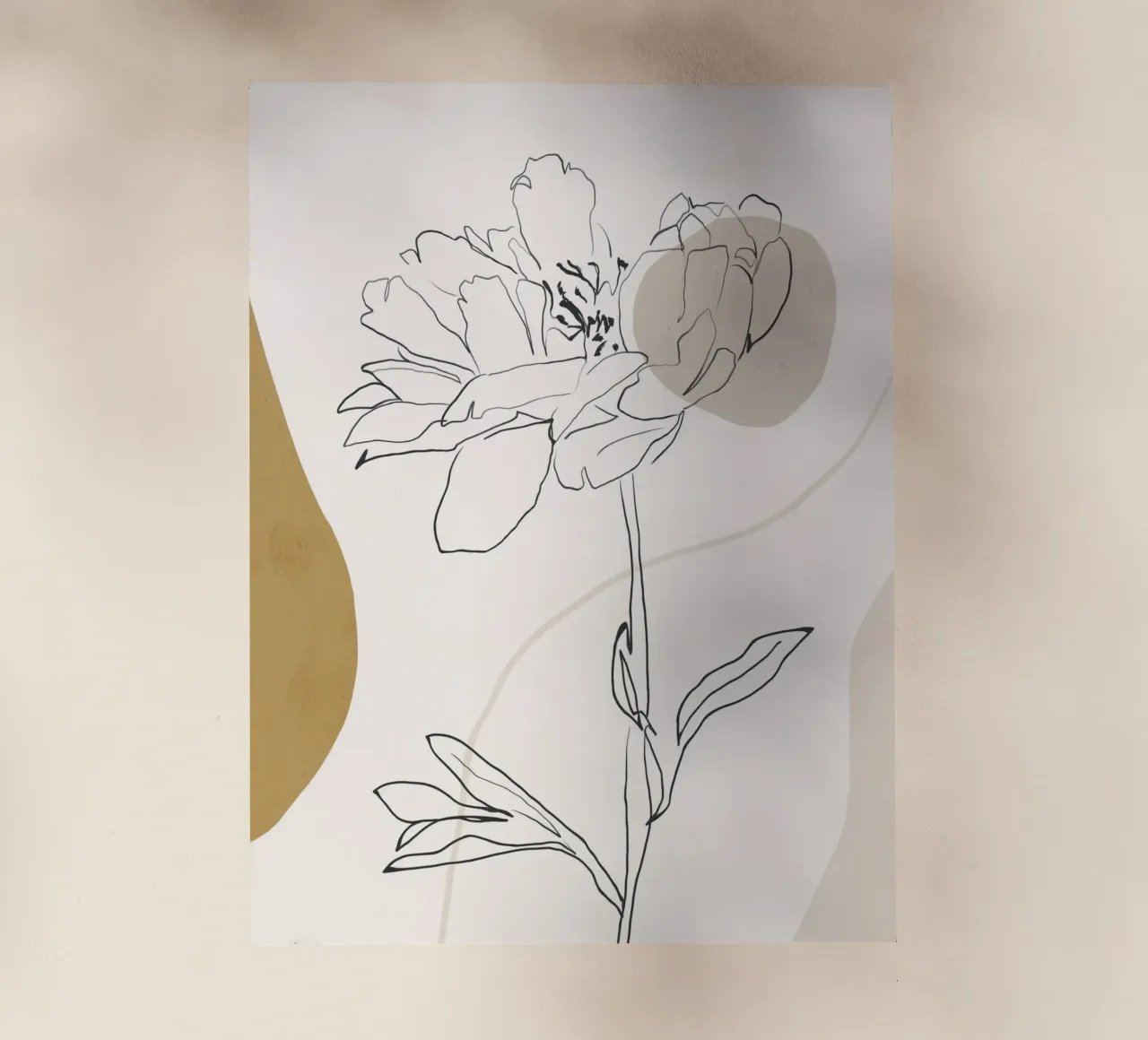 Boho botanico pellicola backlit da LeaDArt