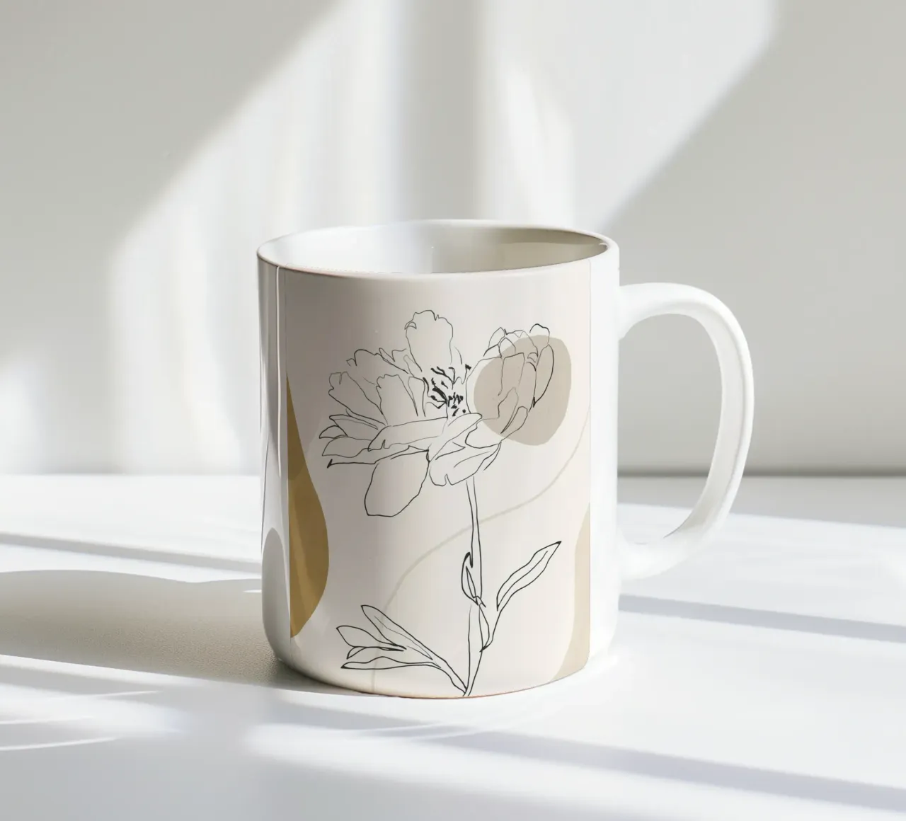Boho botanico tazza in ceramica da LeaDArt