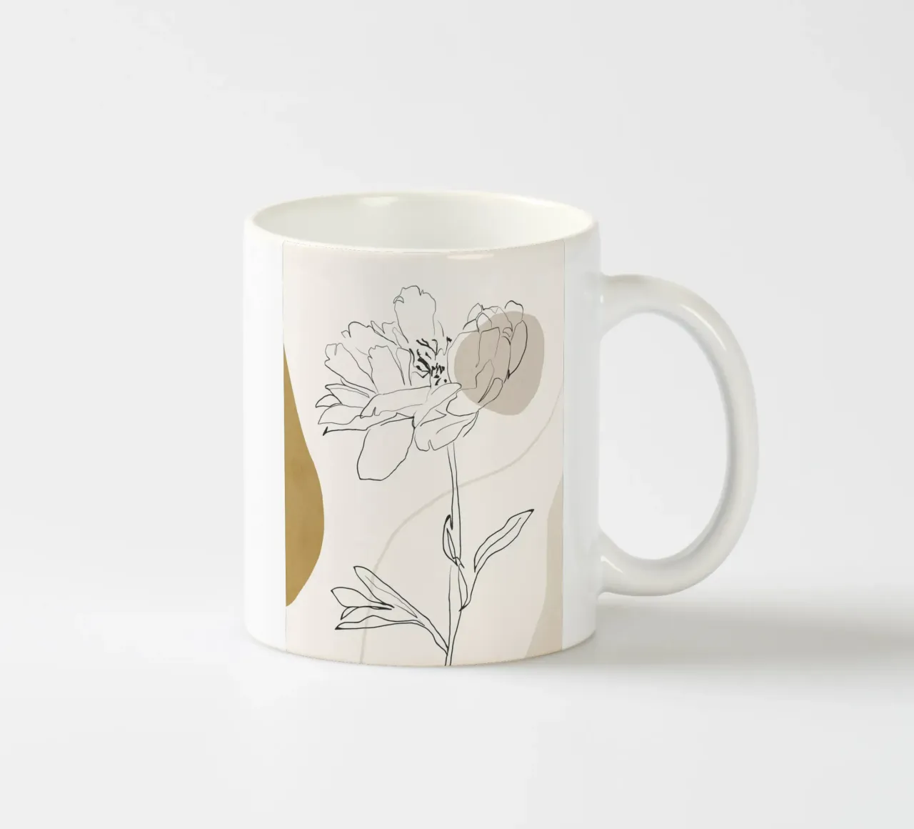 Boho botanico tazza in ceramica da LeaDArt