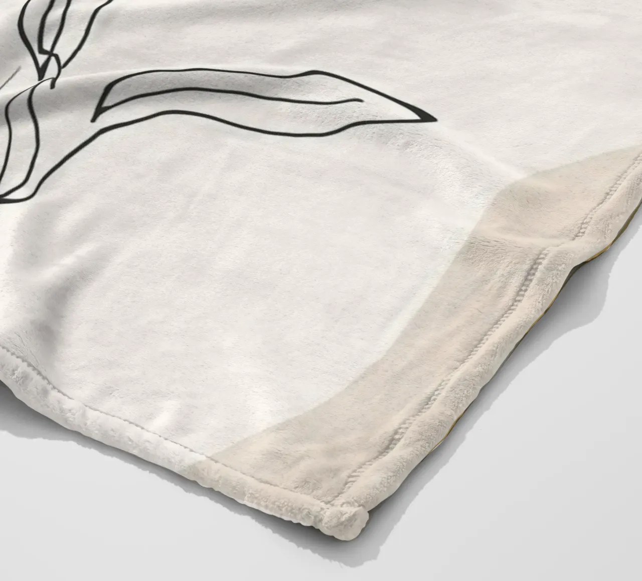 Boho botanico coperta in pile da LeaDArt