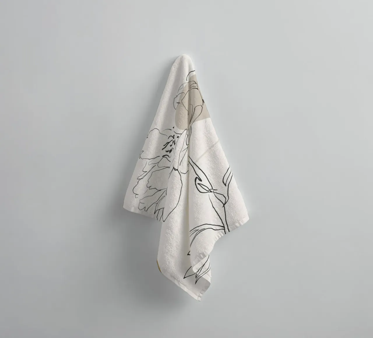 Boho botanico asciugamano da bagno da LeaDArt