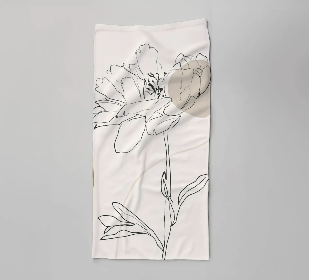 Boho botanico asciugamano da bagno da LeaDArt