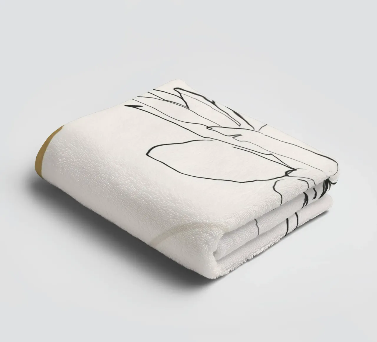 Boho botanico asciugamano da bagno da LeaDArt