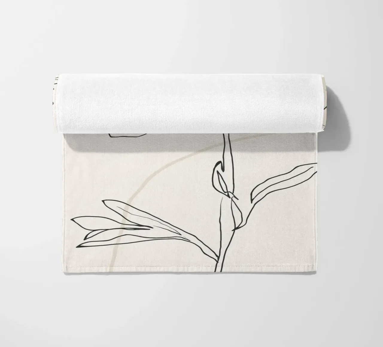 Boho botanico telo mare da LeaDArt