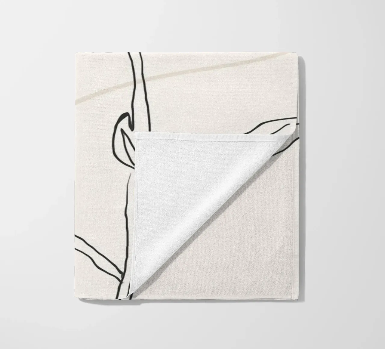 Boho botanico telo mare da LeaDArt