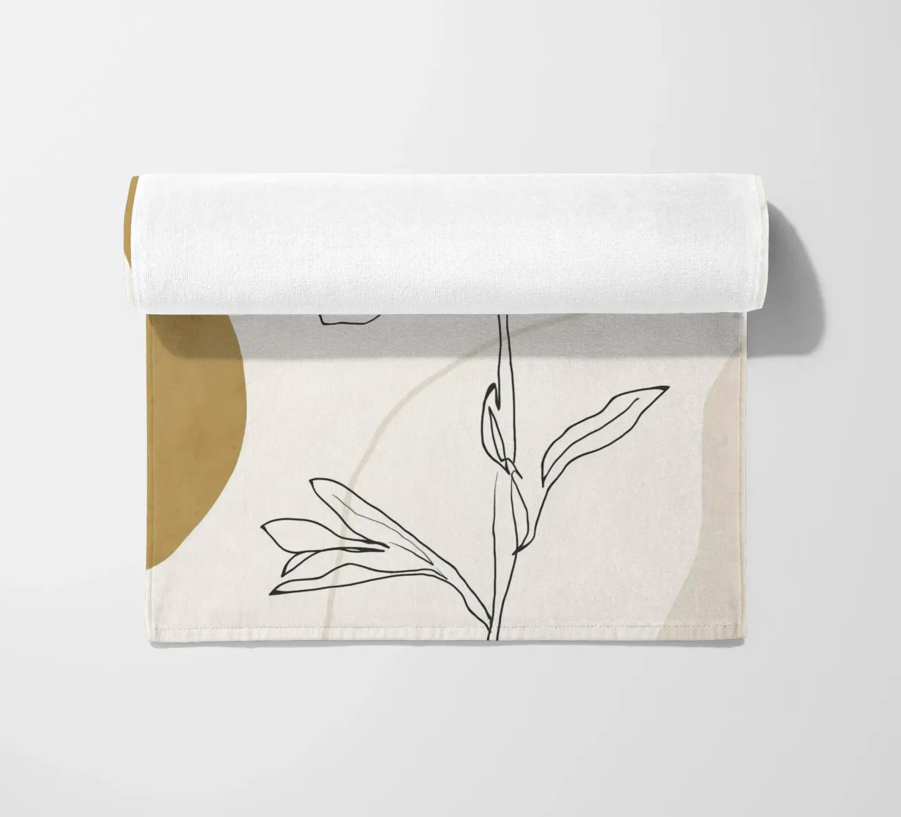 Boho botanico telo mare da LeaDArt