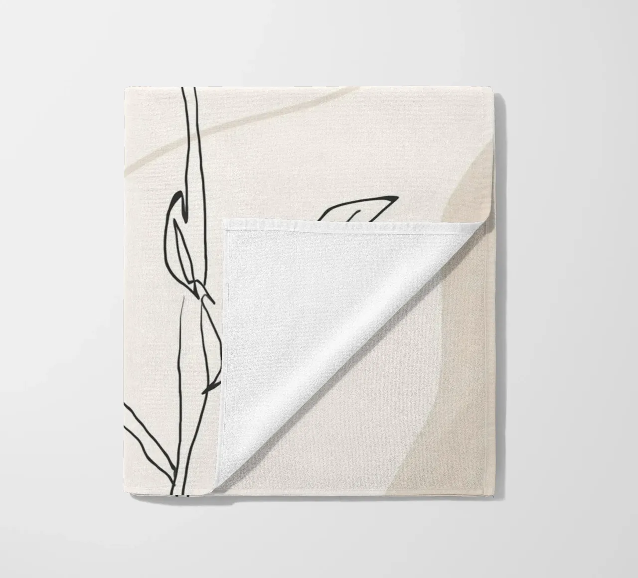 Boho botanico telo mare da LeaDArt