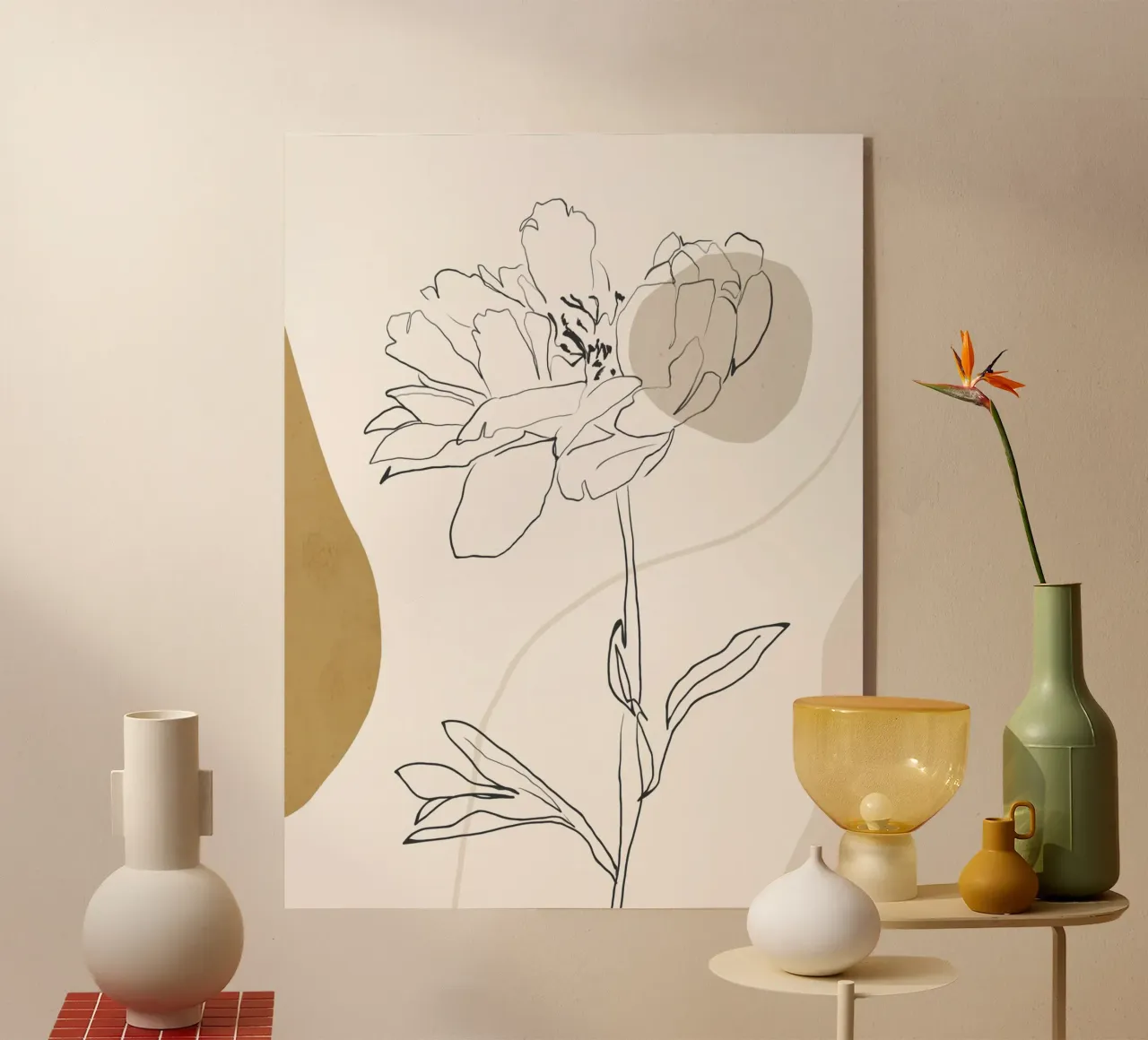 Boho botanico plexiglass da LeaDArt