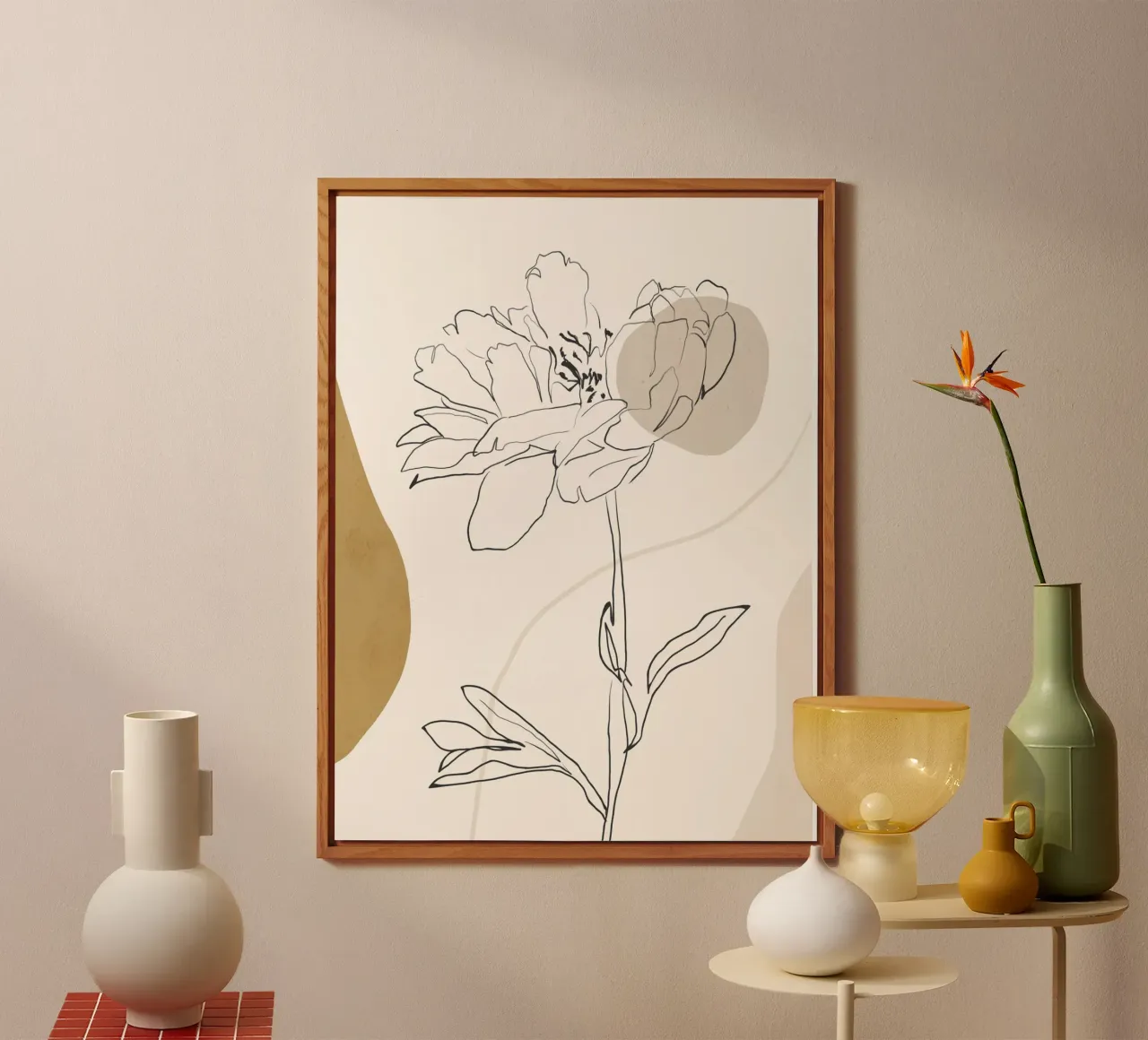 Boho botanico alluminio dibond da LeaDArt