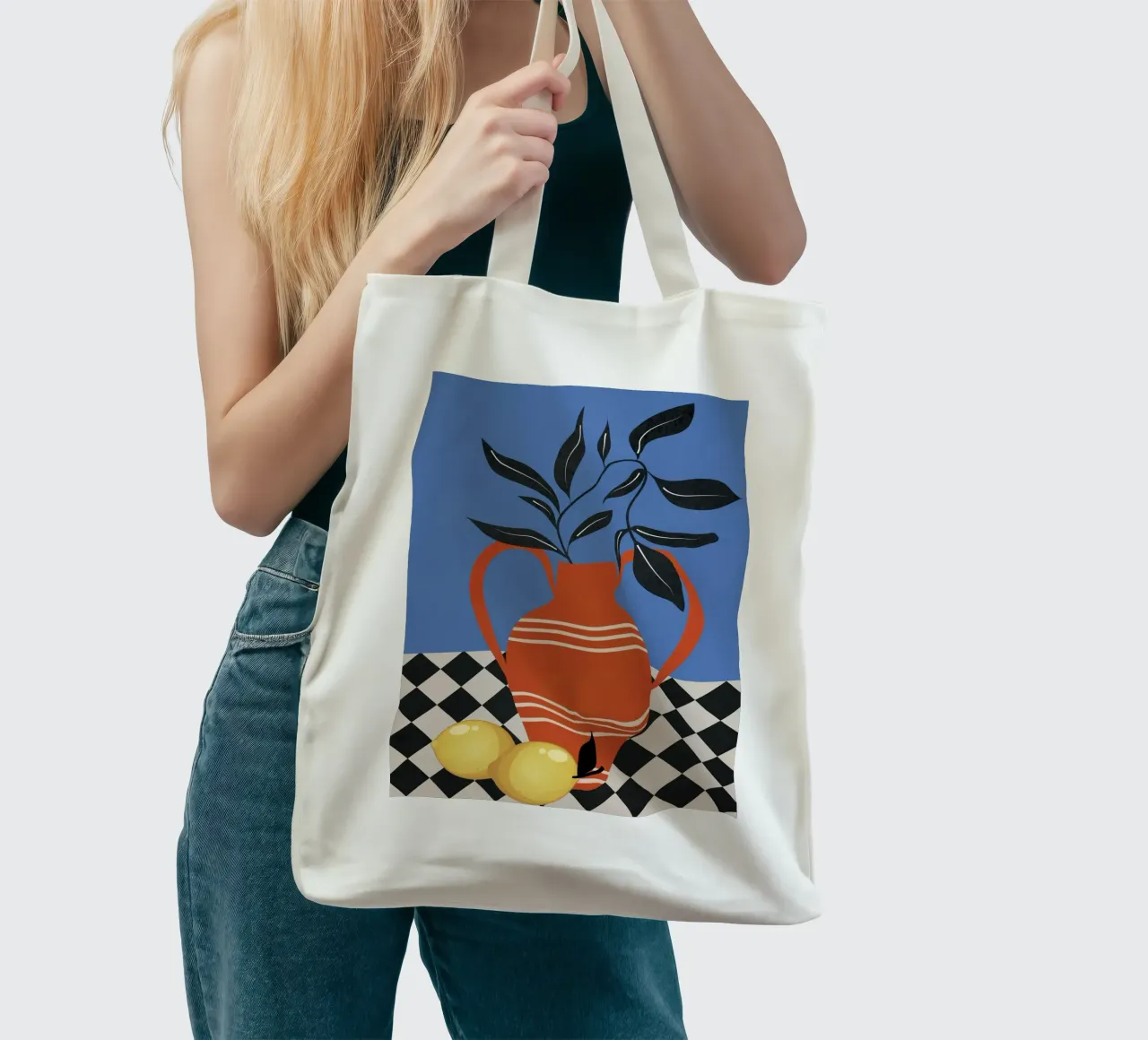 Still Life in Balance 3 tote bag by Nadjaa